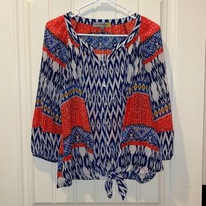 Figueroa&flower top size petite large